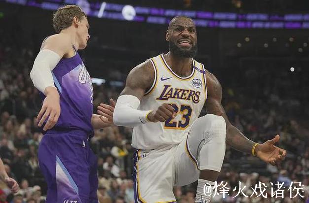 浓眉33+11詹姆斯27+14 湖人险胜爵士重回西部第五 浓眉33+11詹姆斯27+14 湖人险胜爵士重回西部第五